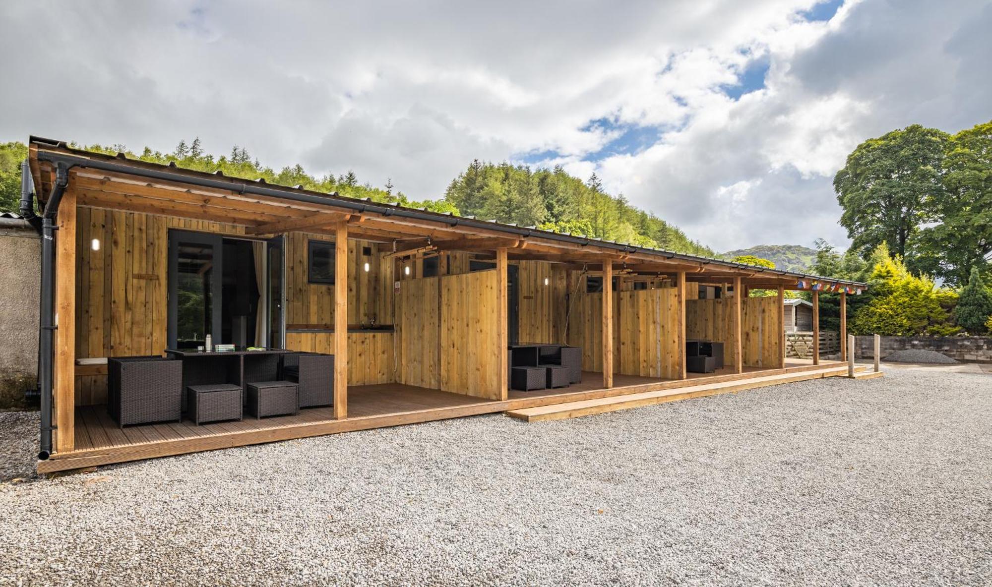 Cosy Glamping In The Eskdale Valley - Studio Lodges And Mega Pods Exterior foto